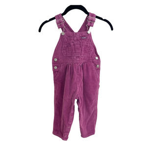 OshKosh B'gosh Purple Corduroy Overalls 2T